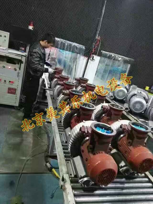 防爆高壓鼓風機組裝